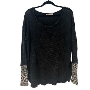 Large flowy thermal shirt - purchased at small boutique in LBNY